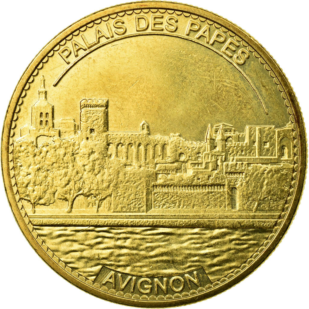 France, Token, Touristic token, Avignon, Palais des Papes, Médailles et