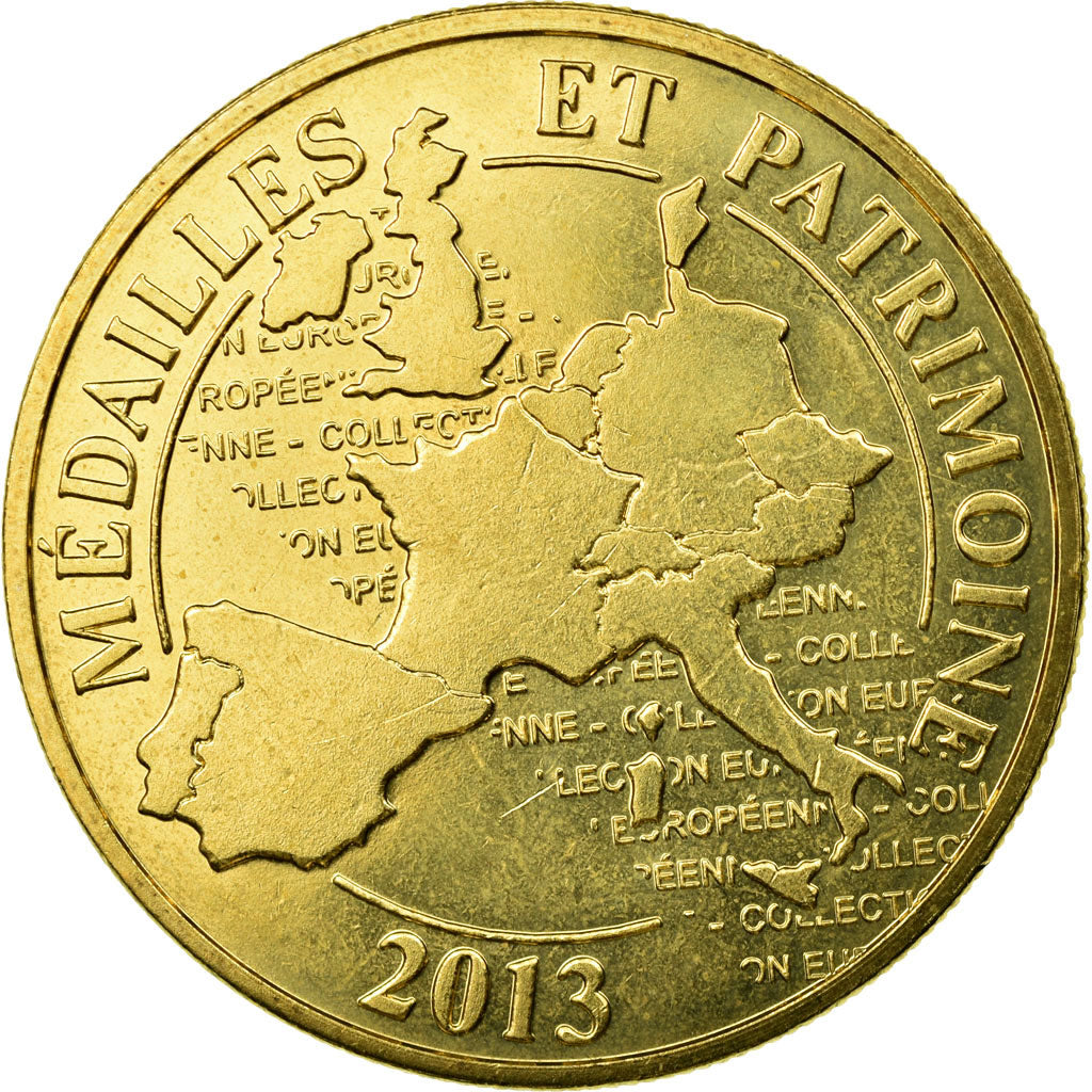 France, Token, Touristic token, Val de Loire - Château de Cheverny, 2013