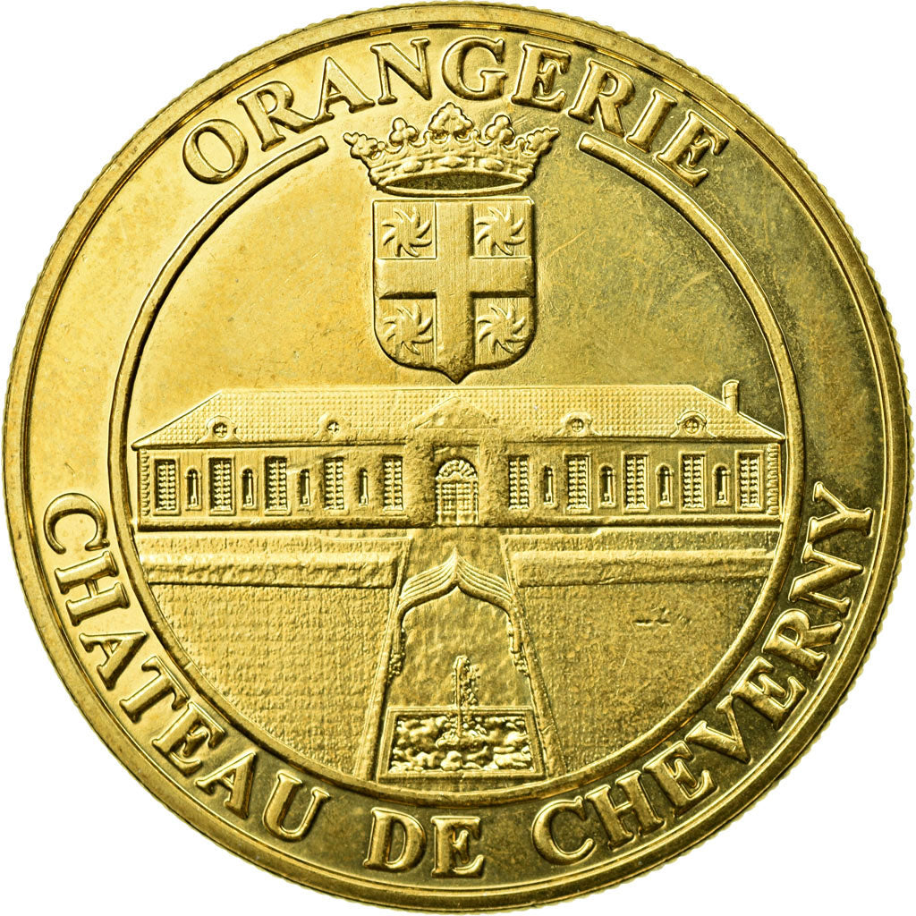 France, Token, Touristic token, Val de Loire - Château de Cheverny - Orangerie