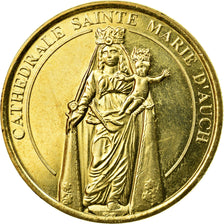 France, Token, Touristic token, Auch - Cathédrale Sainte-Marie, 2012