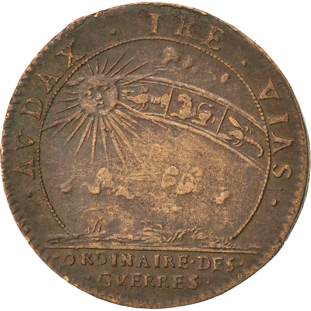 France, Royal, Token, EF(40-45), Cuivre, 24, Feuardent #440, 5.10