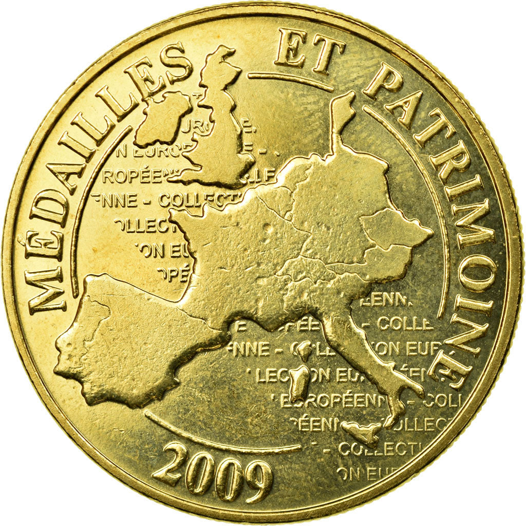 France, Token, Touristic token, Fougères - Fabuleux Château, Médailles et