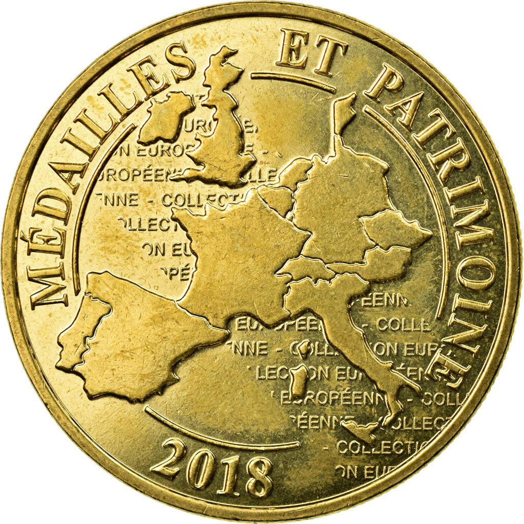 France, Jeton, Jeton Touristique, Rochefort - La Corderie Royale, 2018