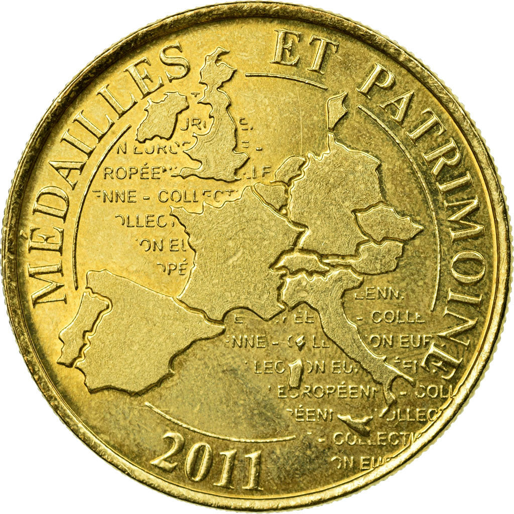 France, Token, Touristic token, 69/ Notre-Dame de Fourvière - Lyon, 2011