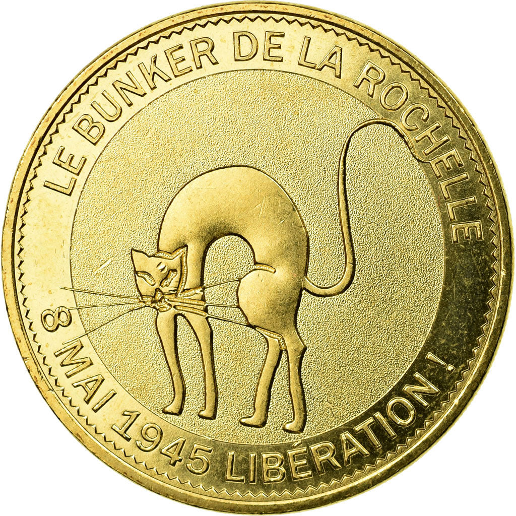 France, Jeton, La Rochelle - Le Bunker, 2017, SUP, Cupro-nickel Aluminium