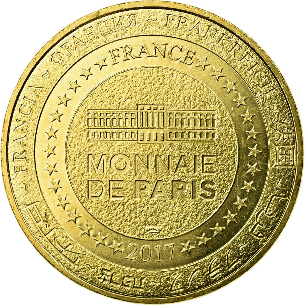 France, Token, Saint-Denis d'Oléron - Fort Boyard n°2, 2017, AU(55-58)