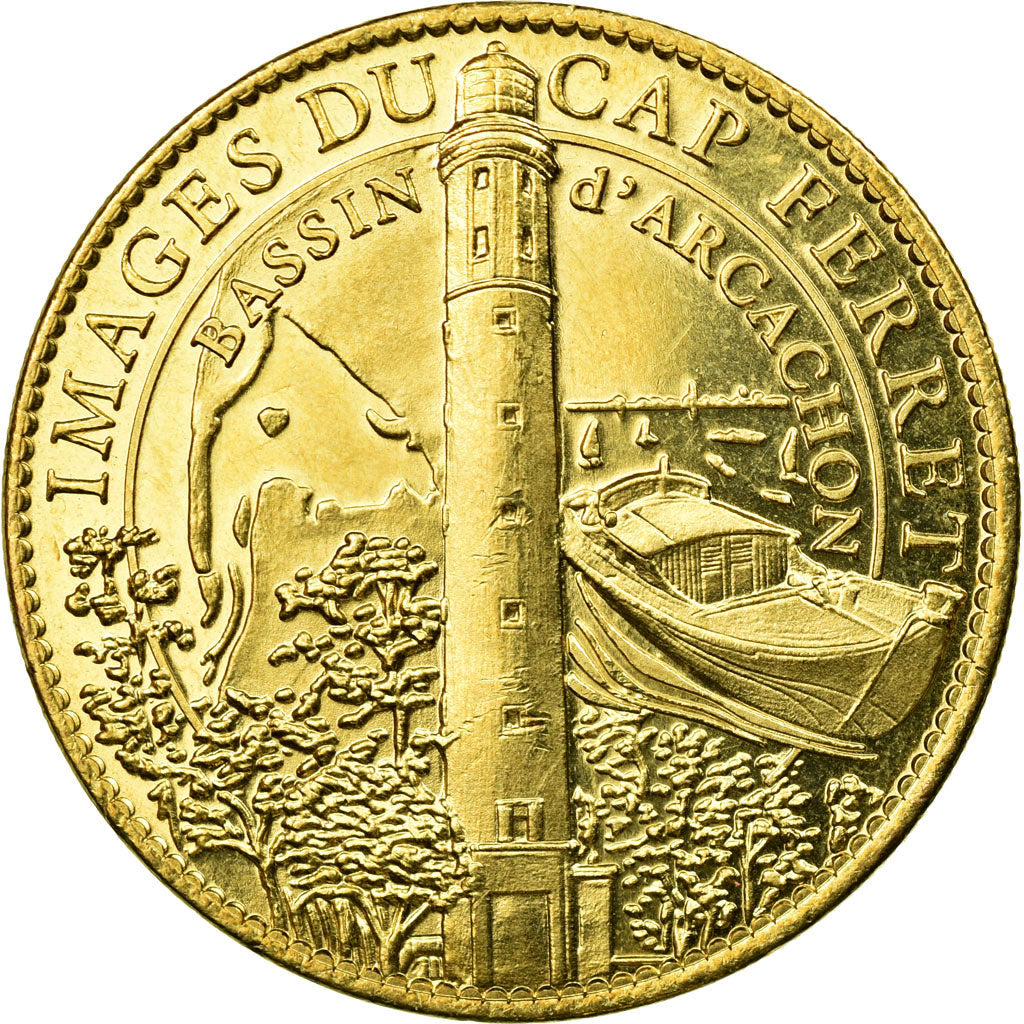 France, Jeton, Tourist Token, Images du Cap Ferret, Arcachon, Arthus Bertrand