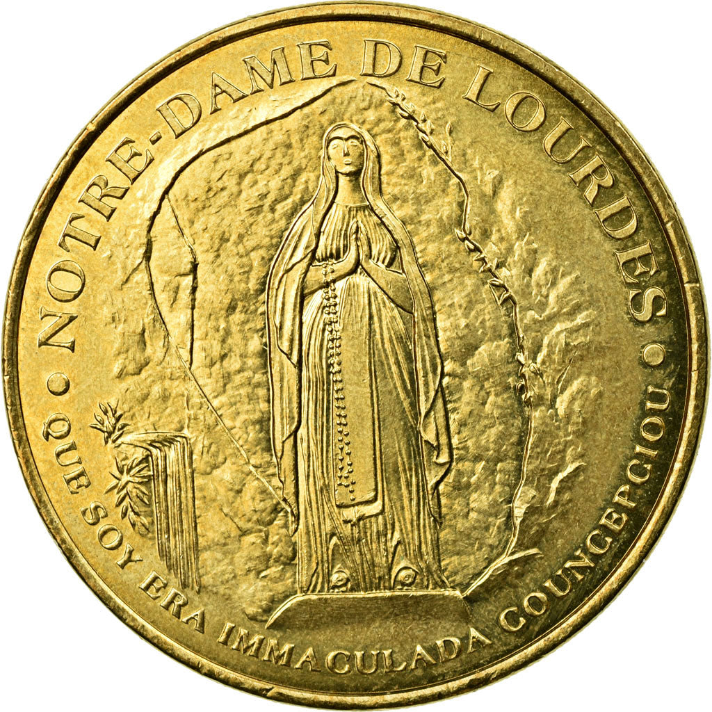 France, Token, Lourdes - Bernadette et le signe de Croix, 2010, MDP, AU(55-58)