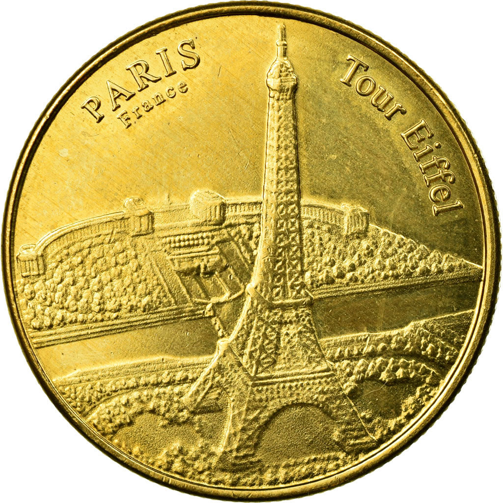 Francia, Token, Tourist Token, 75/ Paris - La tour Eiffel et le Trocadéro