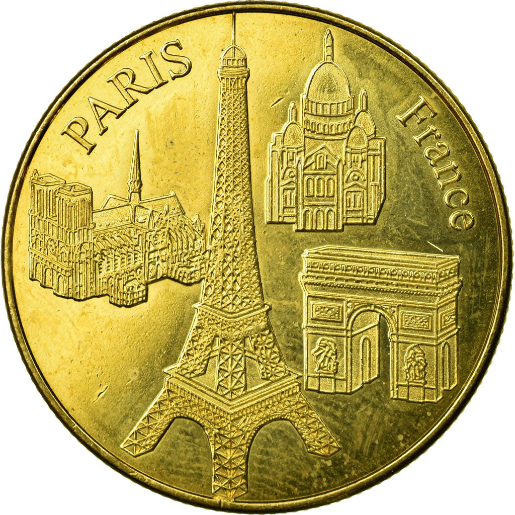 France, Token, Tourist Token, Paris - Les 4 monuments, Médaille de Collection