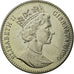 Coin, Gibraltar, Elizabeth II, Crown, 1990, EF(40-45), Copper-nickel, KM:35