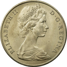 Coin, Gibraltar, Elizabeth II, Crown, 1968, VF(30-35), Copper-nickel, KM:4