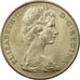 Coin, Gibraltar, Elizabeth II, Crown, 1968, VF(30-35), Copper-nickel, KM:4