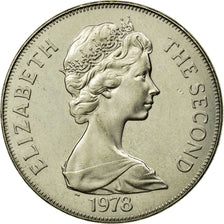 Coin, Ascension Island, 25 Pence, Crown, 1978, Pobjoy Mint, EF(40-45)