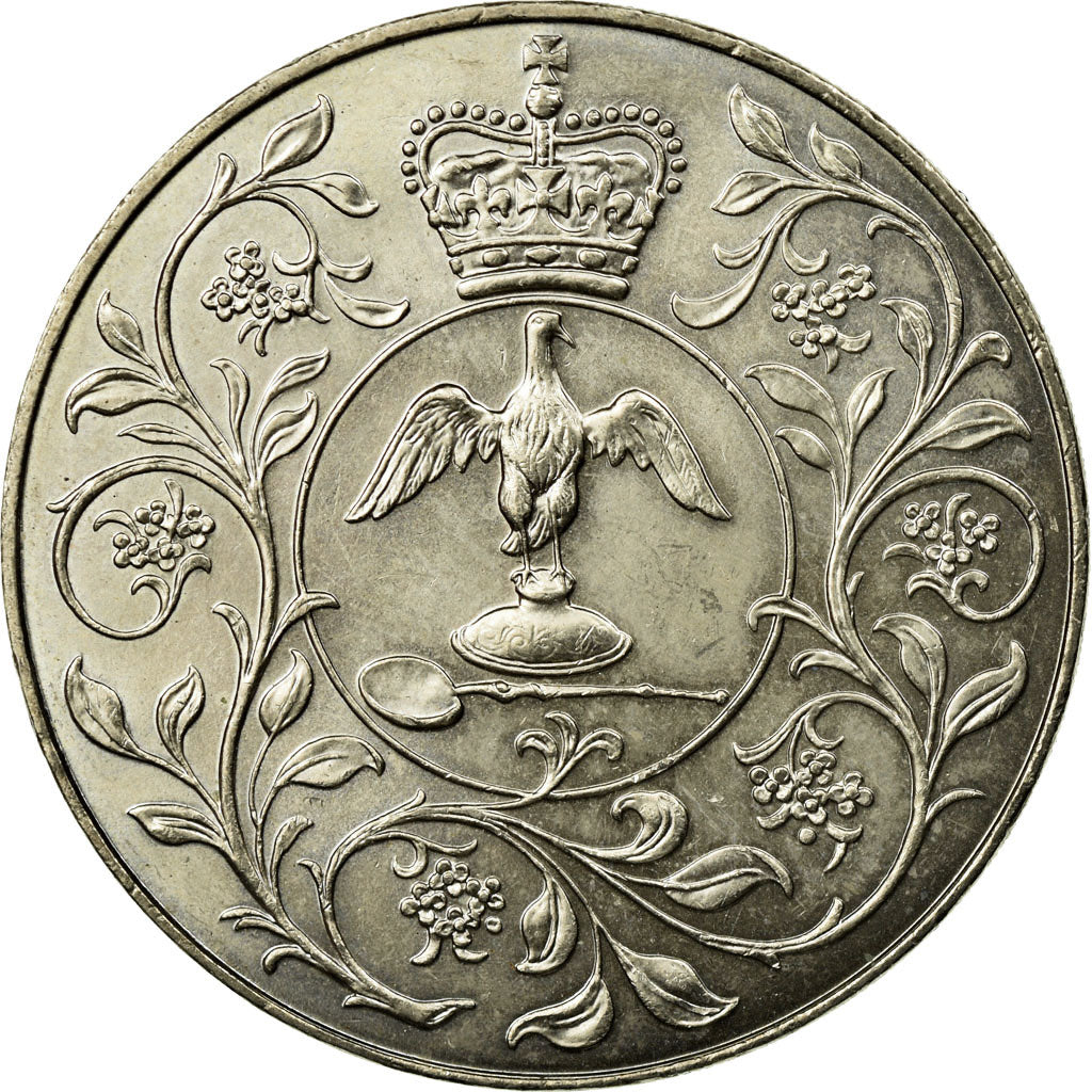 Moneta, Gran Bretagna, Elizabeth II, 25 New Pence, 1977, BB+, Rame-nichel