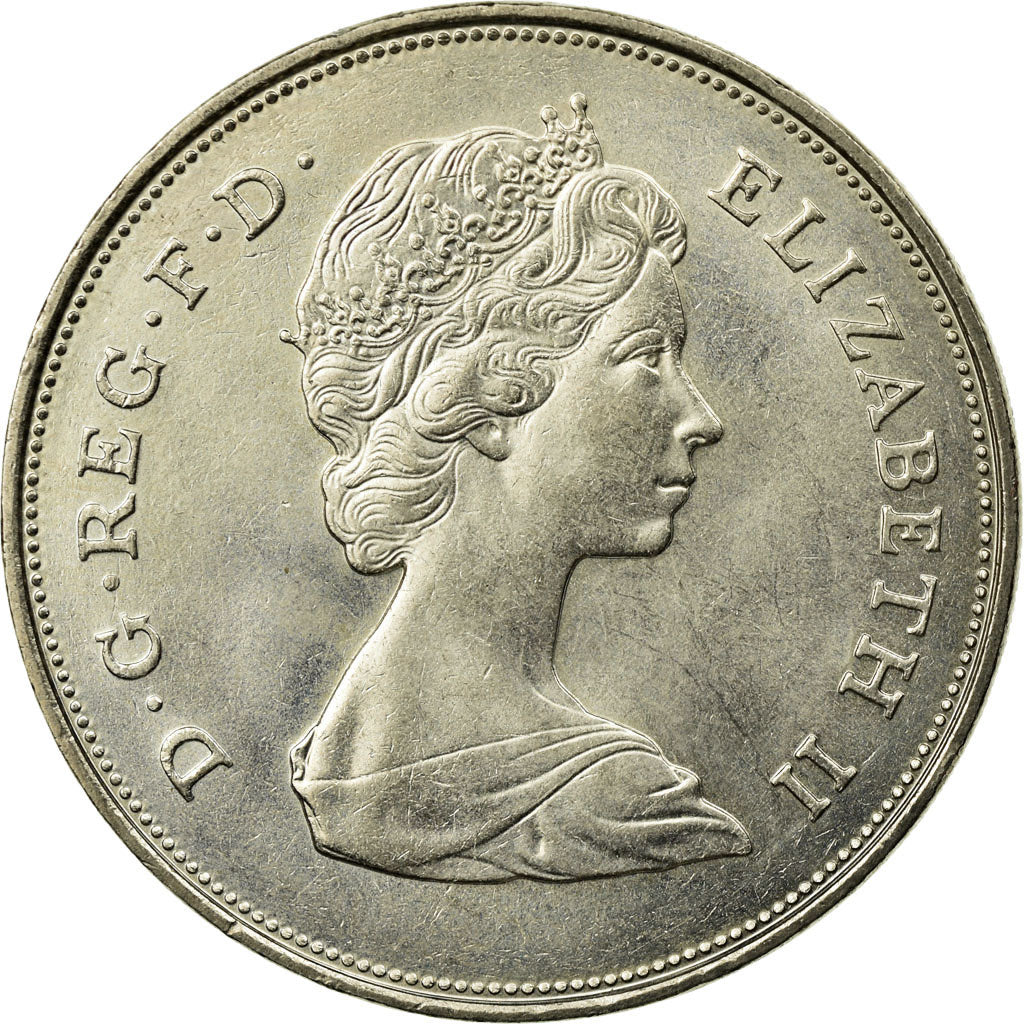 Monnaie, Grande-Bretagne, Elizabeth II, 25 New Pence, 1981, TTB+, Copper-nickel