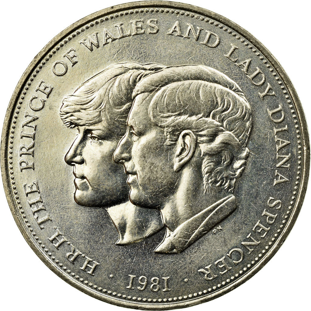 Monnaie, Grande-Bretagne, Elizabeth II, 25 New Pence, 1981, TTB+, Copper-nickel