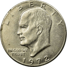 Coin, United States, Eisenhower Dollar, Dollar, 1972, U.S. Mint, Philadelphia