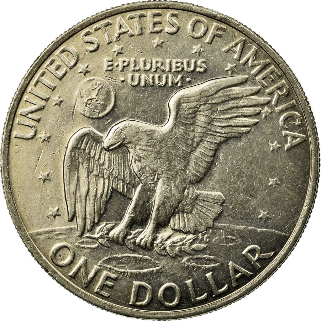 Coin, United States, Eisenhower Dollar, Dollar, 1972, U.S. Mint, Philadelphia