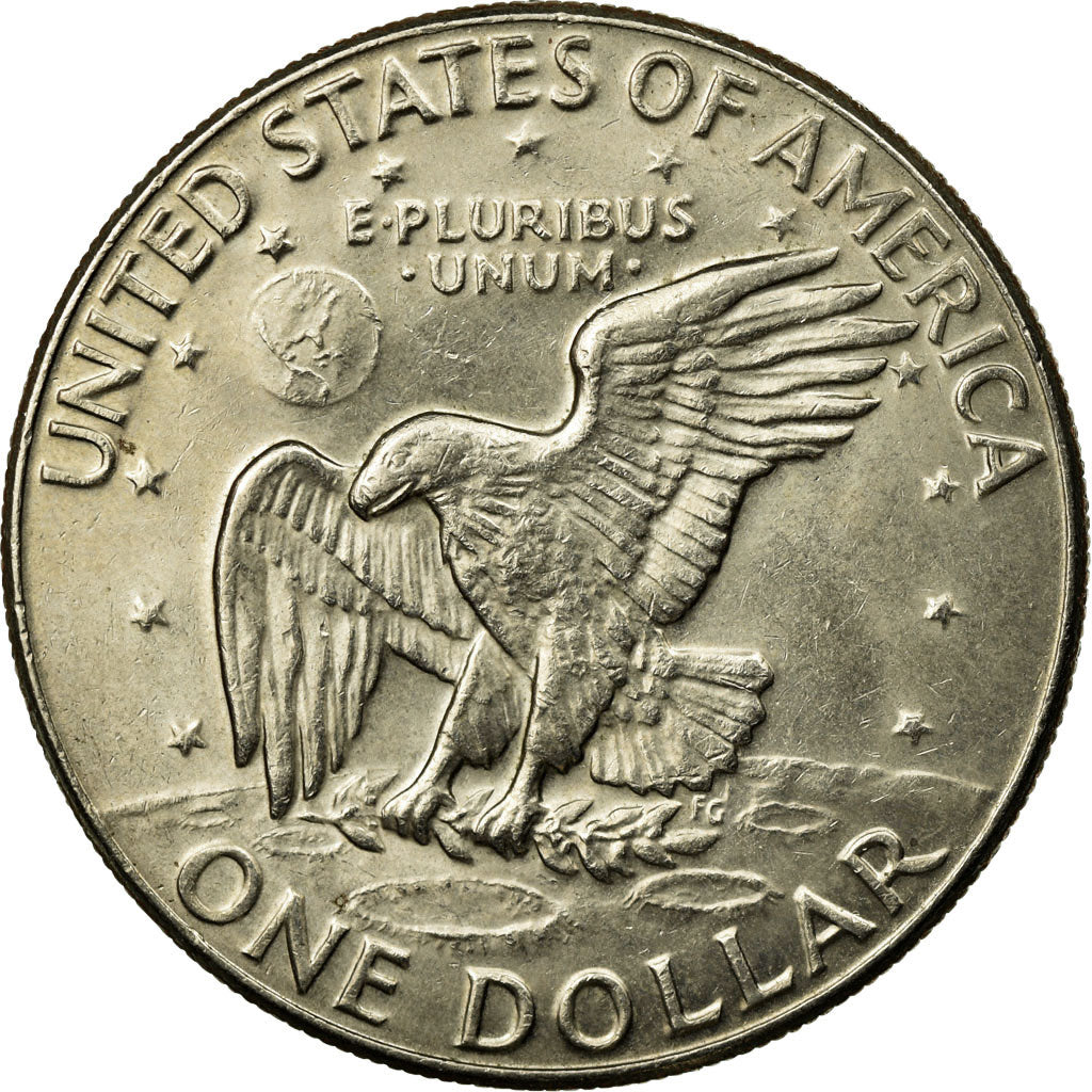 Coin, United States, Eisenhower Dollar, Dollar, 1977, U.S. Mint, Denver