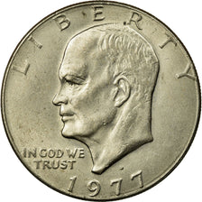 Coin, United States, Eisenhower Dollar, Dollar, 1977, U.S. Mint, Denver