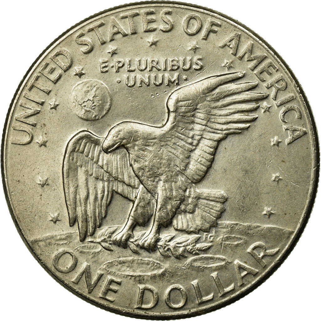 Coin, United States, Eisenhower Dollar, Dollar, 1977, U.S. Mint, Denver