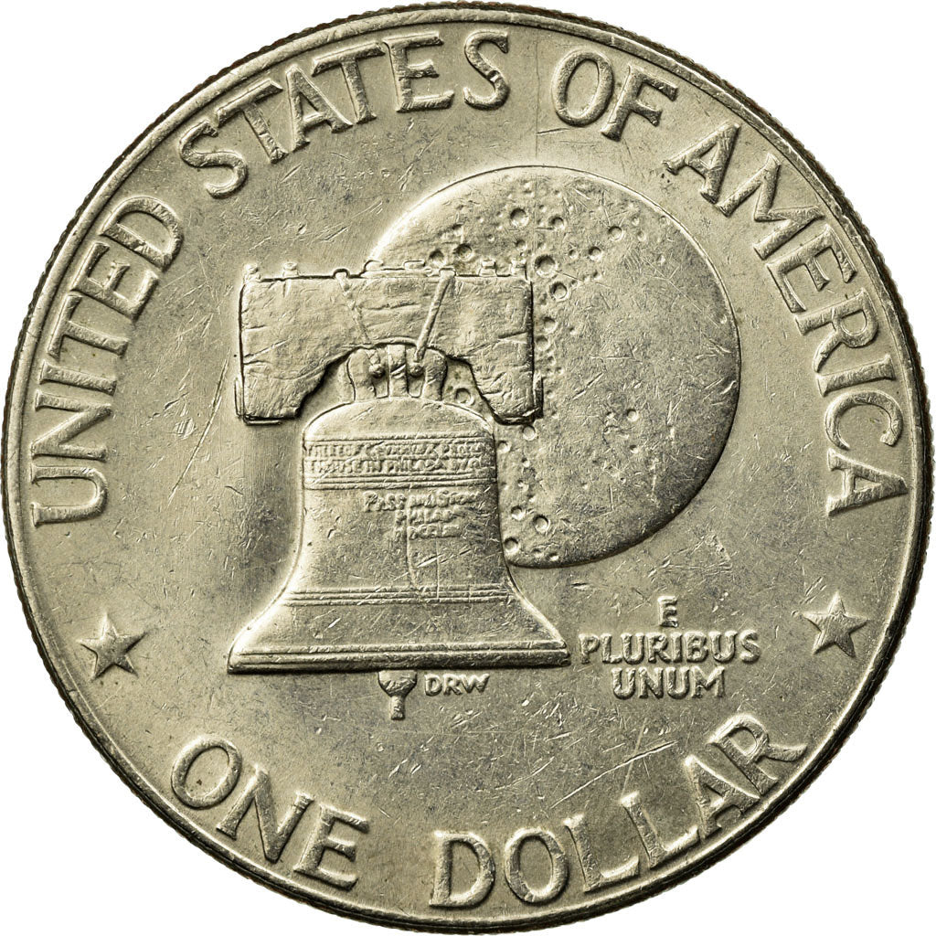 Coin, United States, Eisenhower Dollar, Dollar, 1976, U.S. Mint, Denver