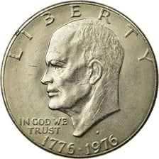 Coin, United States, Eisenhower Dollar, Dollar, 1976, U.S. Mint, Denver