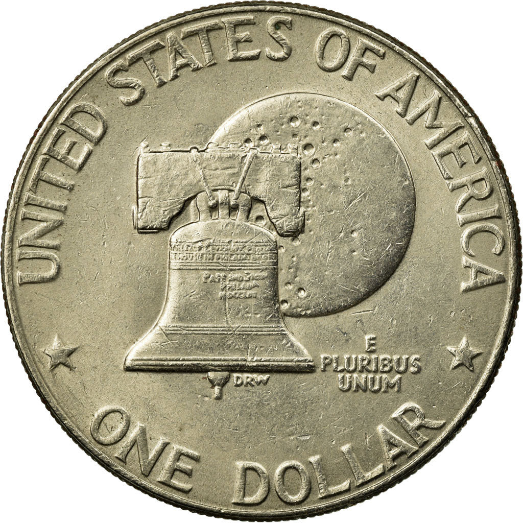 Coin, United States, Eisenhower Dollar, Dollar, 1976, U.S. Mint, Denver