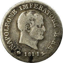 Münze, Italien Staaten, KINGDOM OF NAPOLEON, Napoleon I, 10 Soldi, 1811, Milan