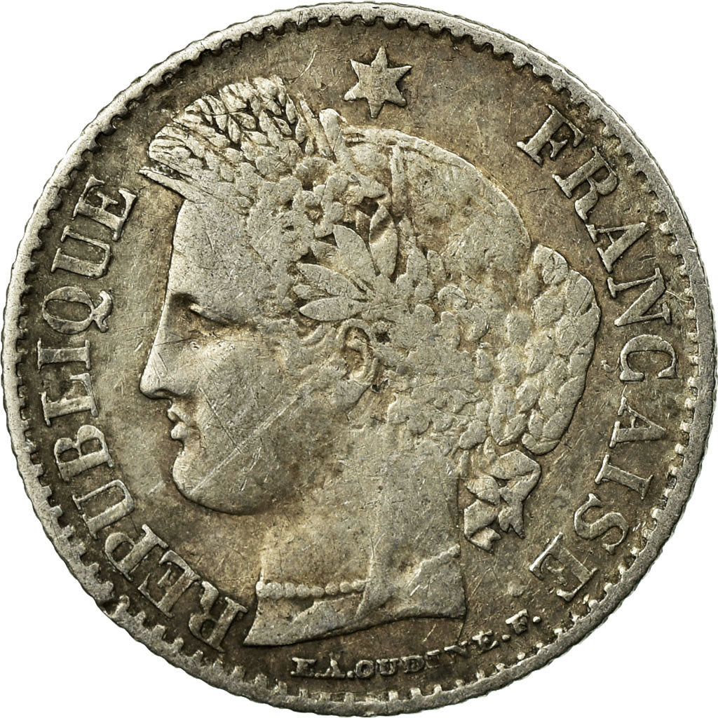 Monnaie, France, Cérès, 20 Centimes, 1850, Paris, TB+, Argent, Gadoury:303