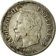 Coin, France, Napoleon III, Napoléon III, 20 Centimes, 1867, Strasbourg