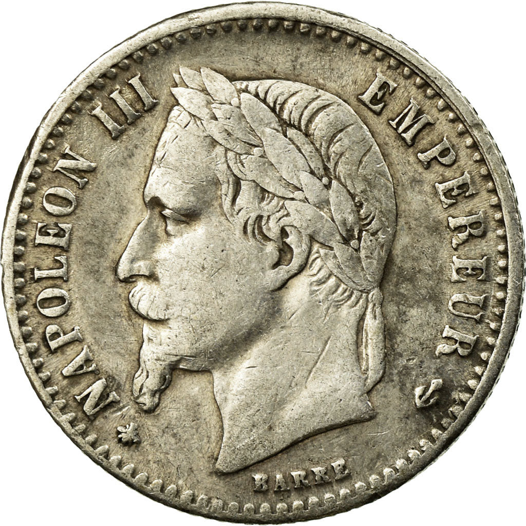 Coin, France, Napoleon III, Napoléon III, 50 Centimes, 1864, Paris, EF(40-45)