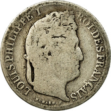 Coin, France, Louis-Philippe, 50 Centimes, 1847, Paris, VF(20-25), Silver