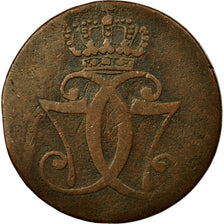 Monnaie, Norvège, Christian VII, Skilling, 1771, Kongsberg, TB+, Cuivre