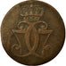 Monnaie, Norvège, Christian VII, Skilling, 1771, Kongsberg, TB+, Cuivre