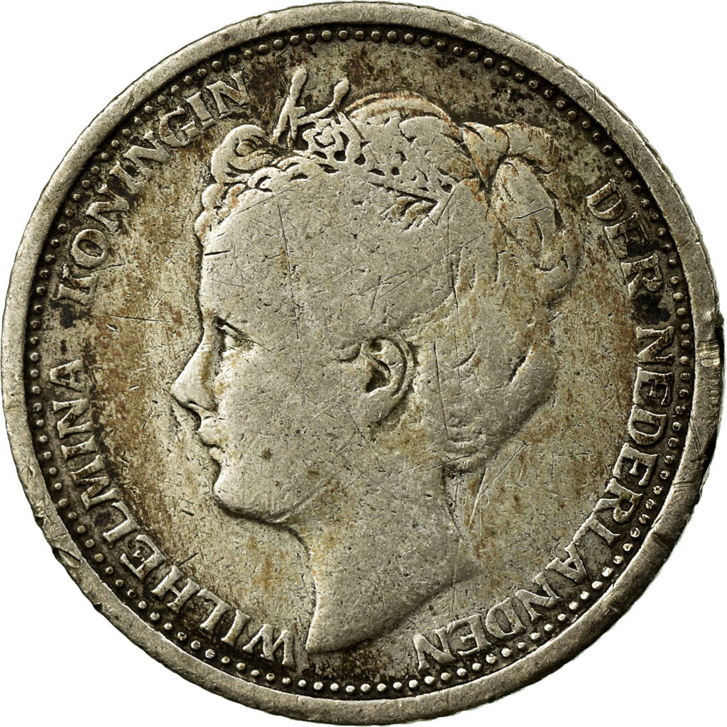 Munten, Nederland, Wilhelmina I, 10 Cents, 1905, FR+, Zilver, KM:136