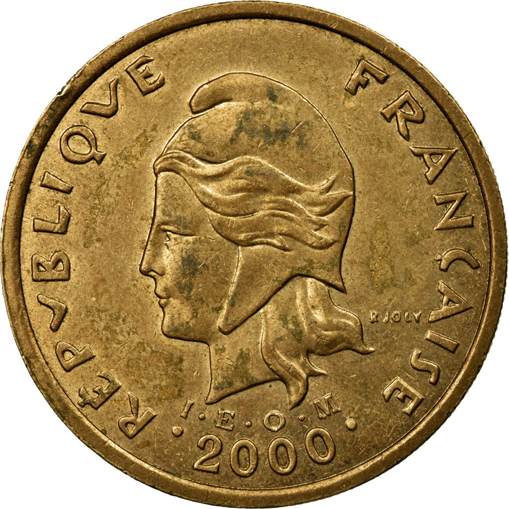 Monnaie, Nouvelle-Calédonie, 100 Francs, 2000, Paris, TB+, Nickel-Bronze, KM:15