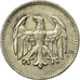 Coin, GERMANY, WEIMAR REPUBLIC, Mark, 1924, Berlin, EF(40-45), Silver, KM:42