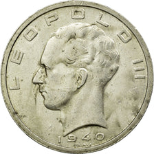 Coin, Belgium, 50 Francs, 50 Frank, 1940, EF(40-45), Silver, KM:121
