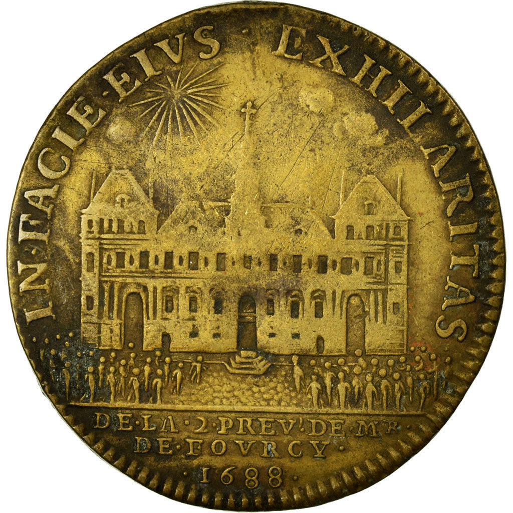 France, Token, Royal, EF(40-45), Brass, Feuardent:3653