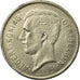 Moeda, Bélgica, 5 Francs, 5 Frank, 1933, VF(20-25), Níquel, KM:98