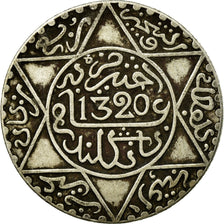Moneda, Marruecos, 'Abd al-Aziz, 1/4 Rial, 2-1/2 Dirhams, 1320, London, MBC
