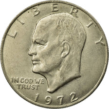 Coin, United States, Eisenhower Dollar, Dollar, 1972, U.S. Mint, Philadelphia