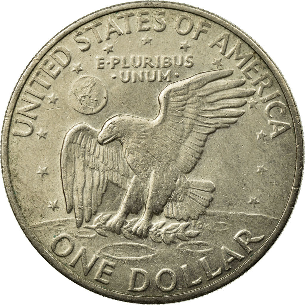 Coin, United States, Eisenhower Dollar, Dollar, 1972, U.S. Mint, Philadelphia