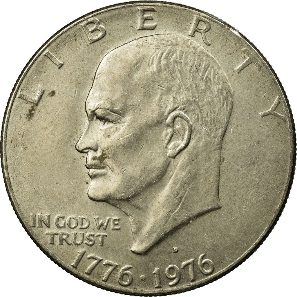 Moneta, Stati Uniti, Eisenhower Dollar, Dollar, 1976, U.S. Mint, Denver, BB