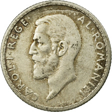 Coin, Romania, Carol I, Leu, 1910, VF(30-35), Silver, KM:42