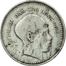 Coin, Vietnam, Dong, 1946, Vantaa, Double-strike, EF(40-45), Aluminum, KM:3