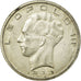 Moneda, Bélgica, 50 Francs, 50 Frank, 1939, MBC, Plata, KM:122.1