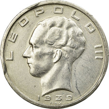 Coin, Belgium, 50 Francs, 50 Frank, 1939, EF(40-45), Silver, KM:121